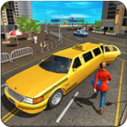 Symbol von Limo Taxi Driver Simulator : City Car Driving Game